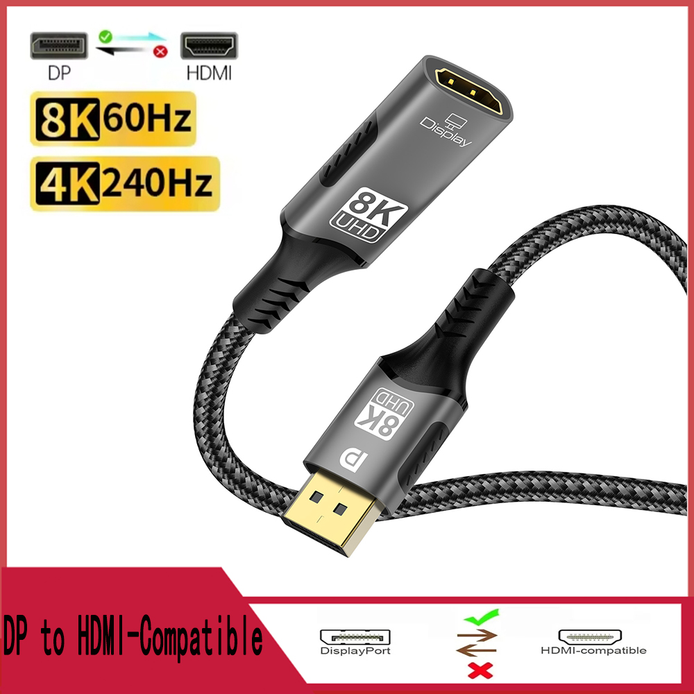 4K Media Player - Display Port Male to HDMI Female