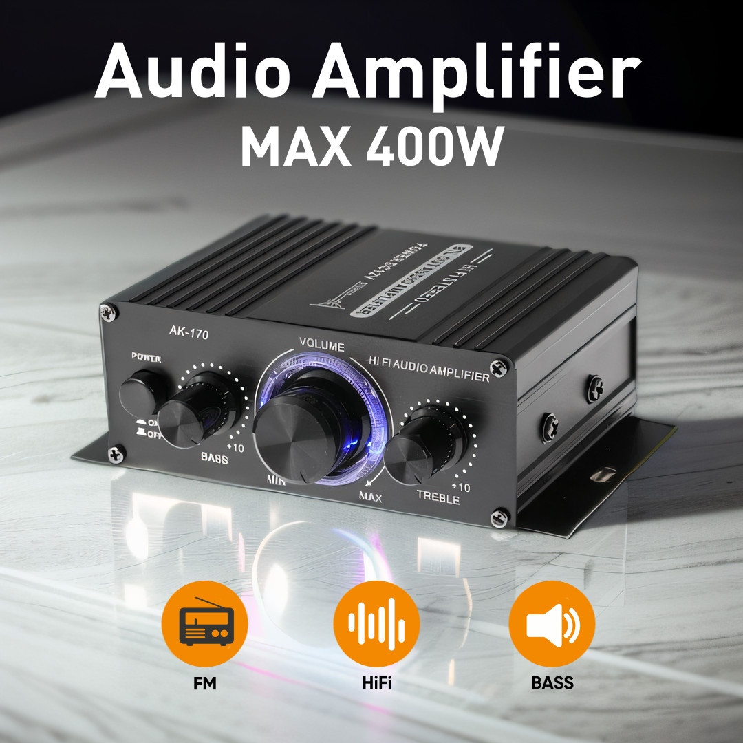 Home Cinema Installation - Woopker AK-170 Digital Power MAX 400W