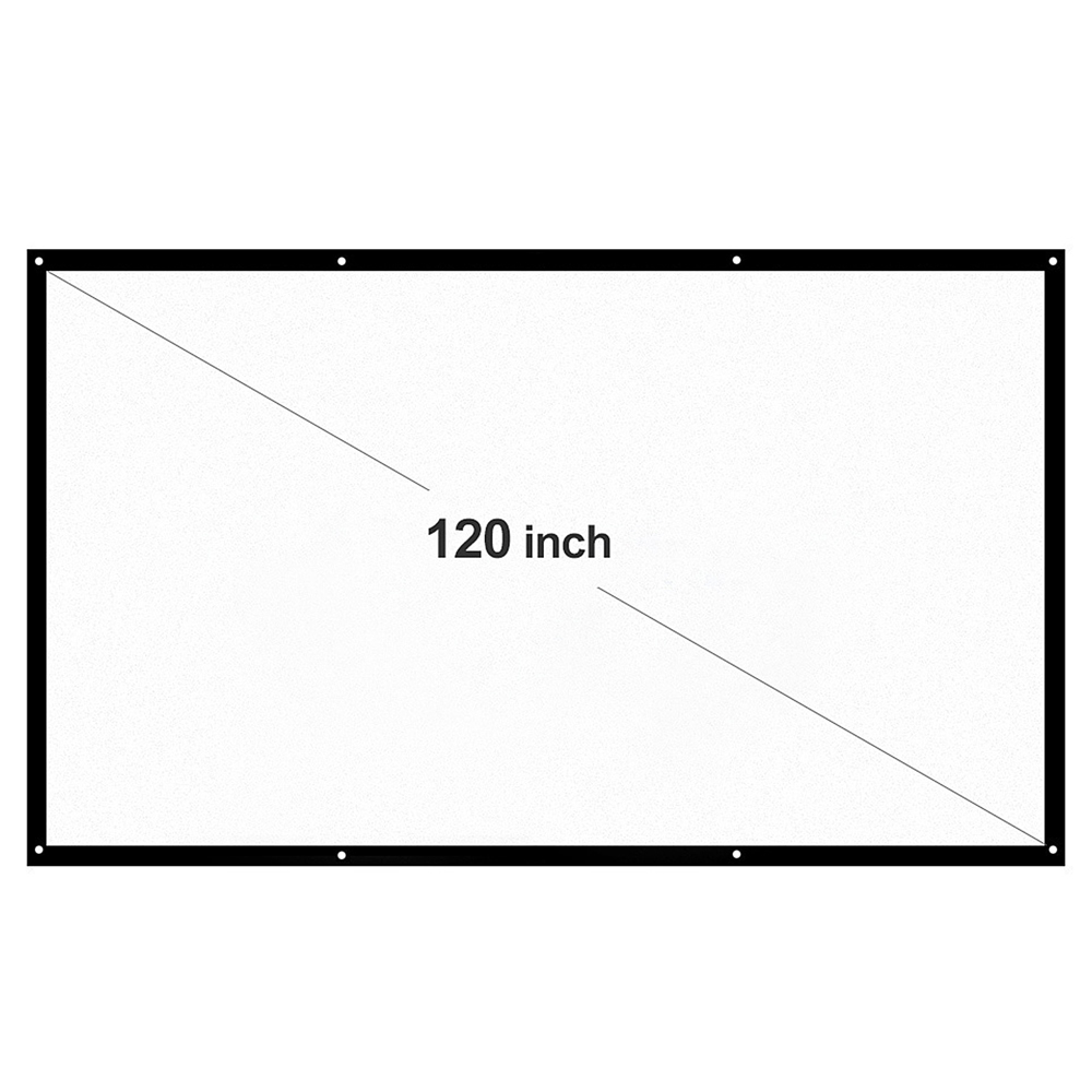 Home Cinema Portable - 70'' 100'' 120'' Portable Projector Screen
