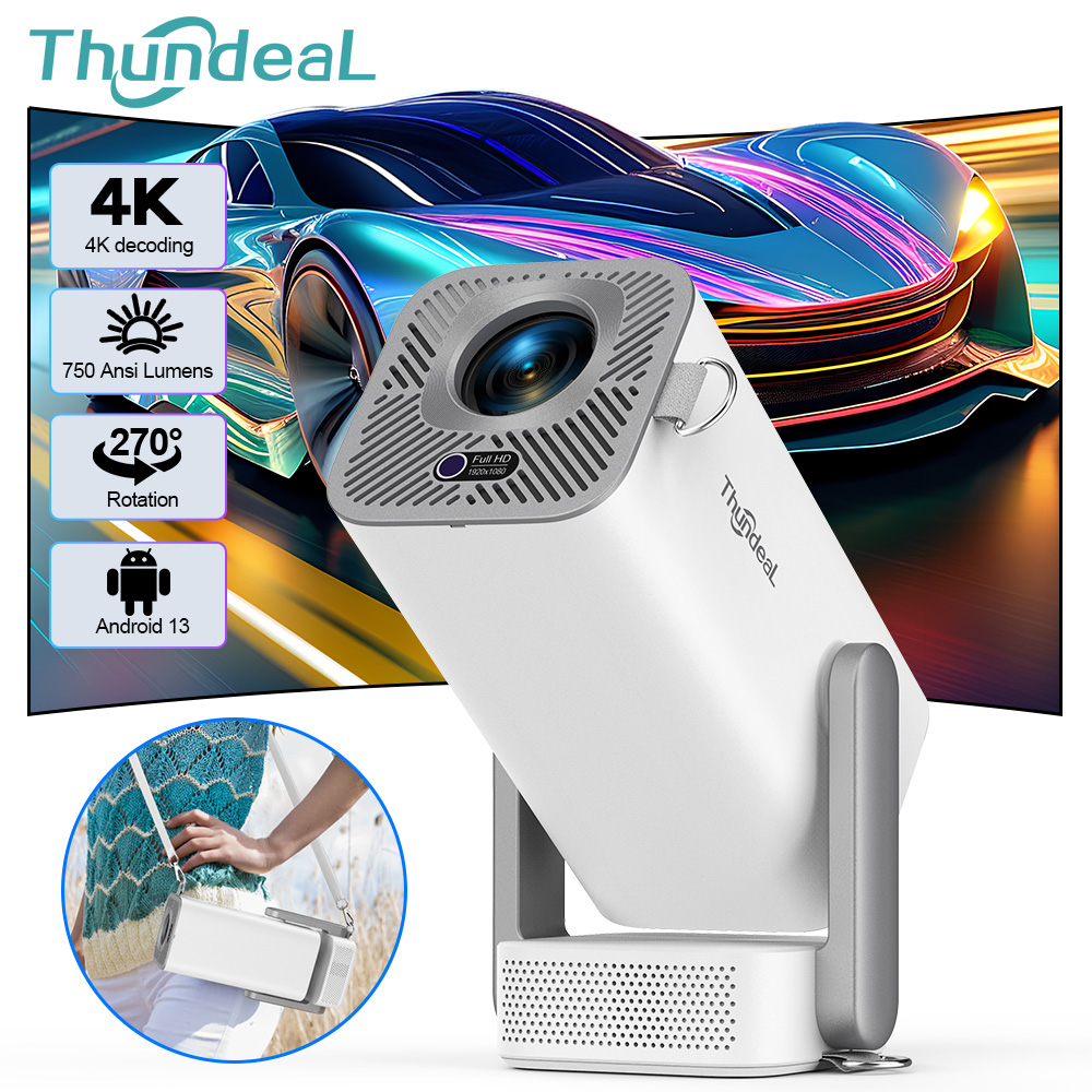 Home Cinema Complet - ThundeaL New TD80Pro 4K Full HD