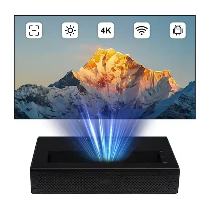 Home Cinema Ultra Short Throw Projector - Salange Latest D068 Projector With Android