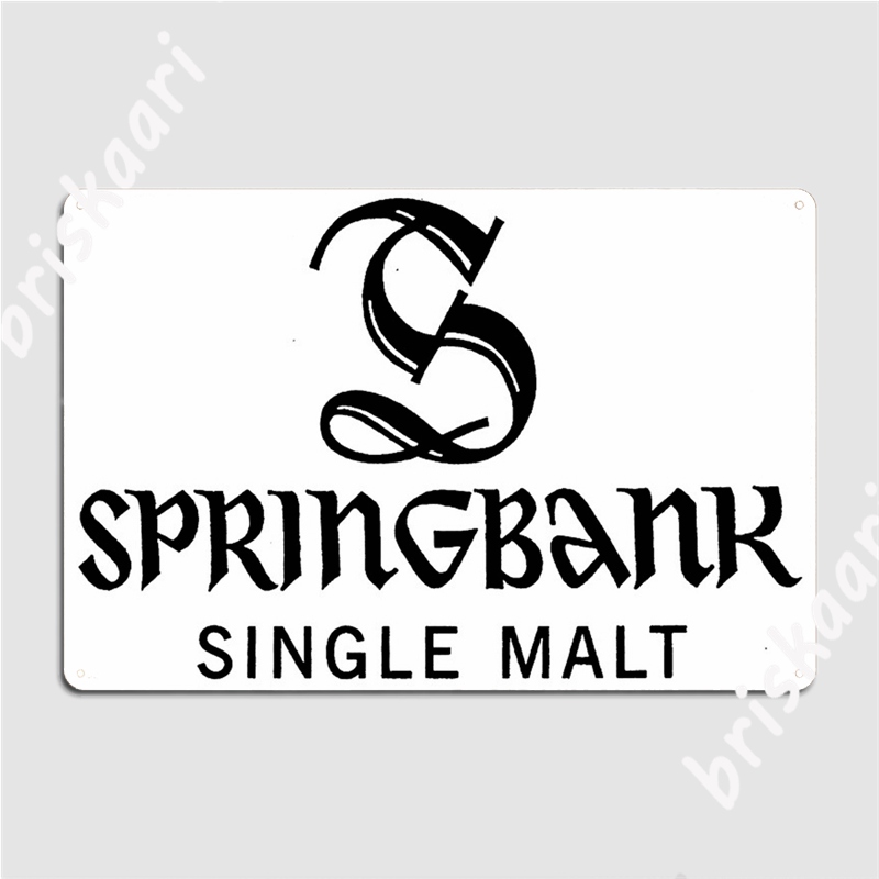 Home Cinema Logo - Springbank Beer Metal Signs Cinema Living