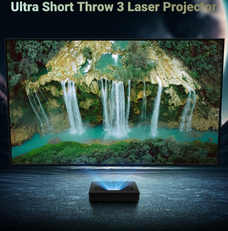 Home Cinema Ultra Short Throw Projector - Full HD1080P Laser DLP UST Proyector