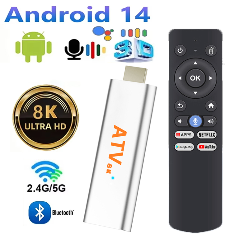 4K Media Player - Factory Directly TV Stick 4K Android