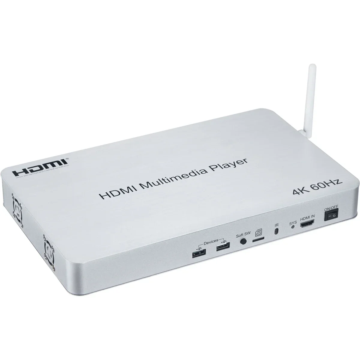 4K 60Hz 10 Channel HDMI Multim - 4K Media Player 评论和价格