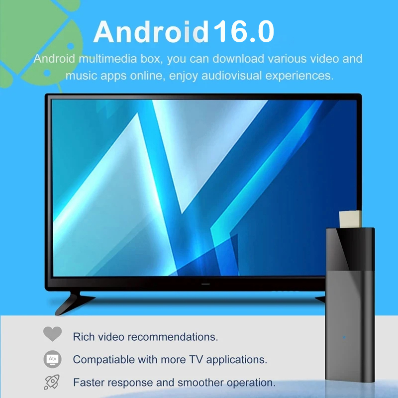 Smart TV Stick Q12 8K Android  - 4K Media Player 评论和价格