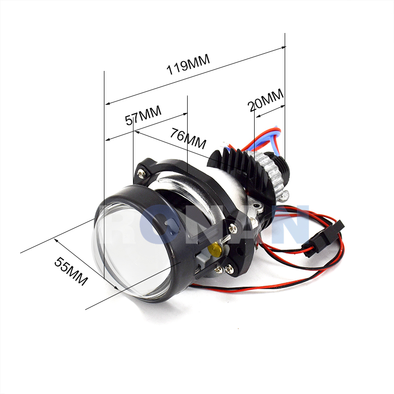 RONAN 2.0inch Mini Bi-Led Proj - Projector Lamp Replacement 评论和价格
