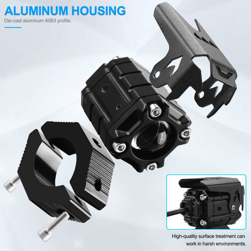 Motorcycle LED Headlight Auxil - Projector Lamp Replacement 评论和价格