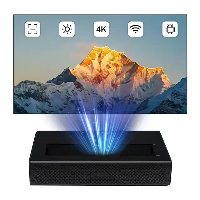 Salange Latest D068 Projector  - Home Cinema Ultra Short Throw Projector 评论和价格