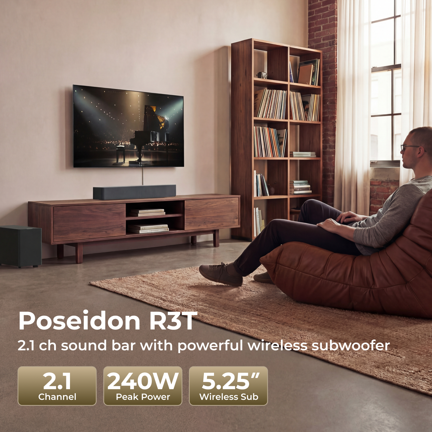 ULTIMEA Poseidon R3T 2.1ch Sou - Home Cinema Hd 评论和价格