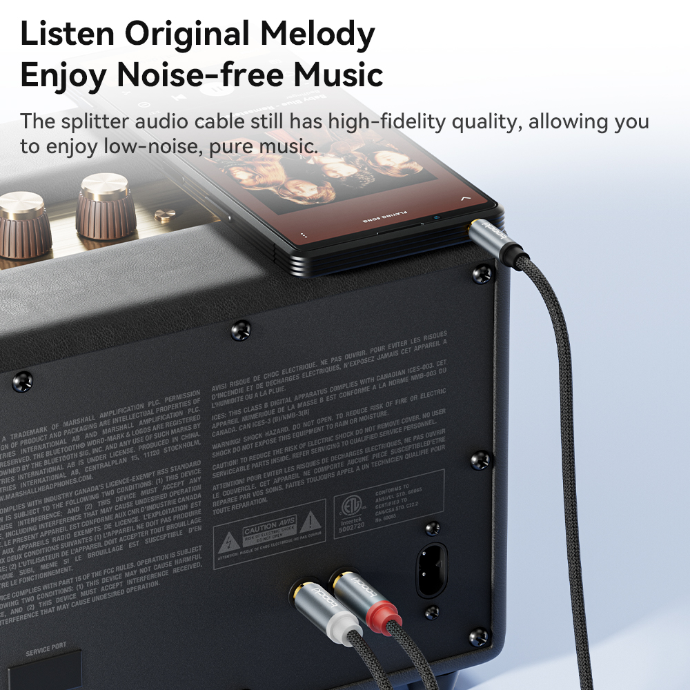 Toocki RCA Cable HiFi Stereo 3 - Home Cinema Furniture 评论和价格