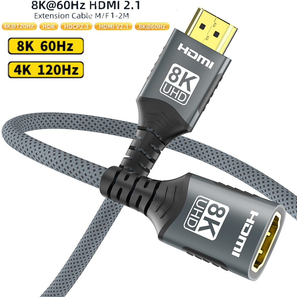 HDMI 2.1 Extension cable 8K HD - 4K Media Player 评论和价格