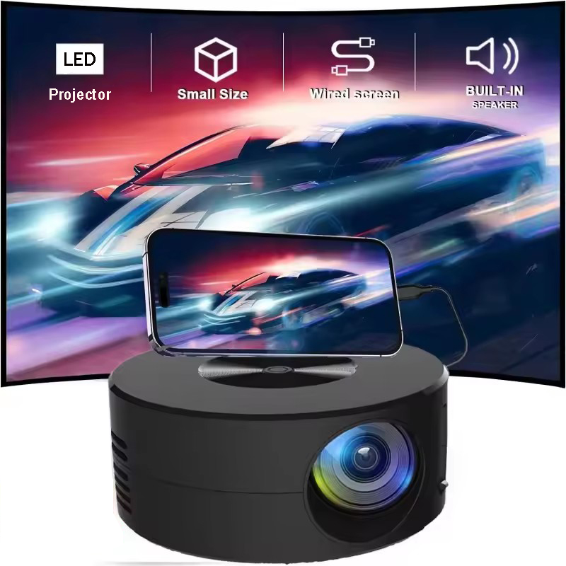 Smart Projector YT200 LED HD T - Home Cinema Tv Screen 评论和价格