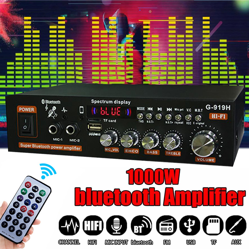 G-919H 1000W Home Power Amplif - Home Cinema Audio System 评论和价格