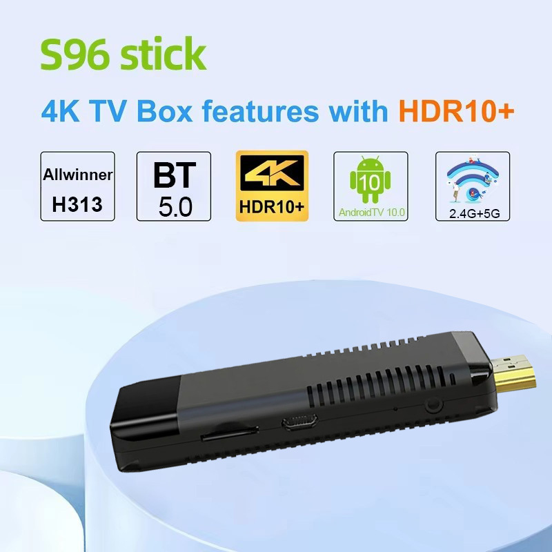 S96 TV Stick AllWinner H313 Du - 4K Media Player 评论和价格
