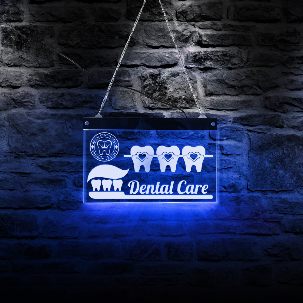 Dentist Dental Care LED Neon S - Home Cinema Logo 评论和价格