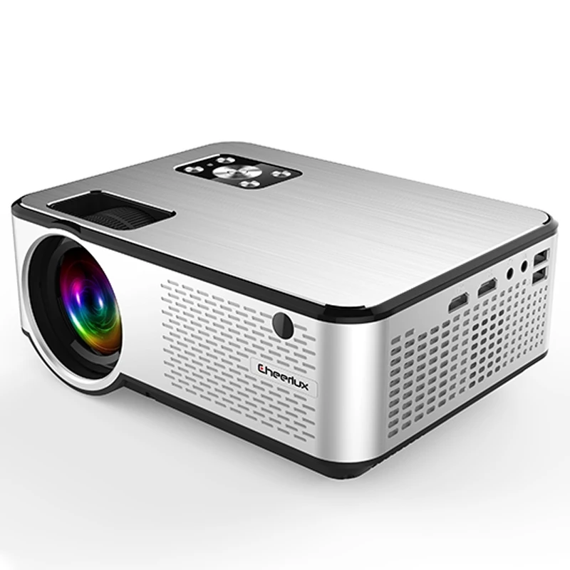 Cheerlux C9 Smart Projector Mi - Home Cinema Portable 评论和价格