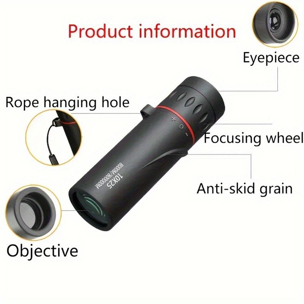 Portable HD Monocular Telescop - Home Cinema Center 评论和价格