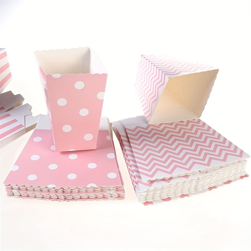 12pcs/pack, Pink Paper Popcorn - Home Cinema Furniture 评论和价格