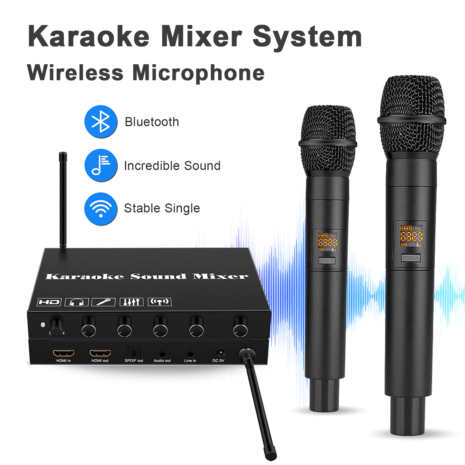 HDMI Karaoke Player Mixer Home - Home Cinema Hd 评论和价格