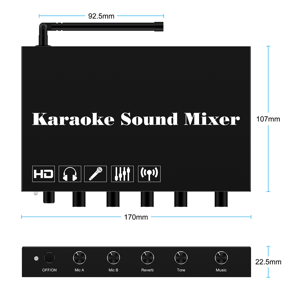 HDMI Karaoke Player Mixer Home - Home Cinema Hd 评论和价格
