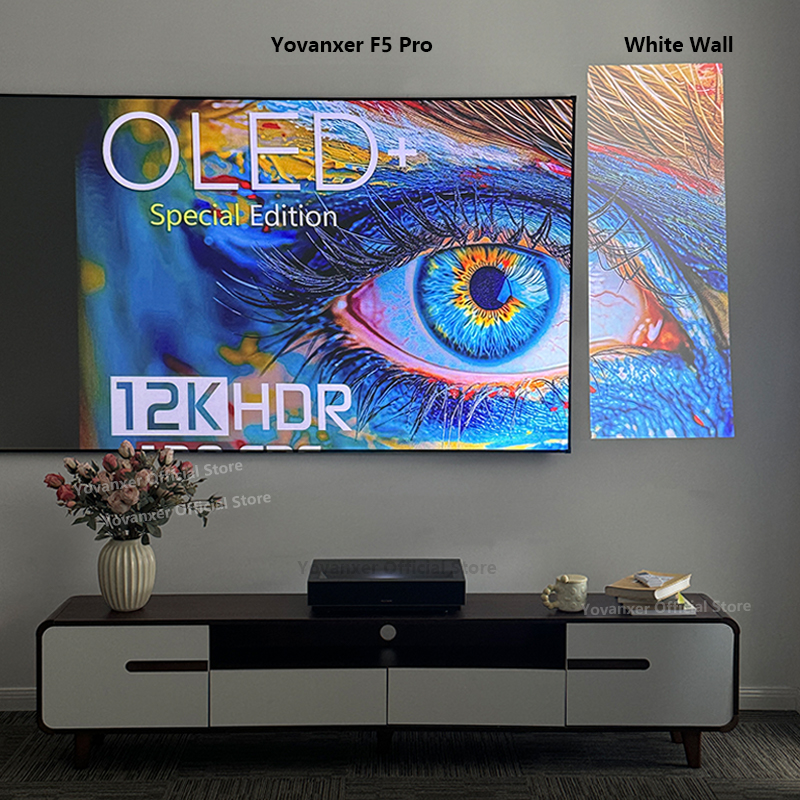 2025 Image Quality UST ALR CLR - Home Cinema Ultra Short Throw Projector 评论和价格