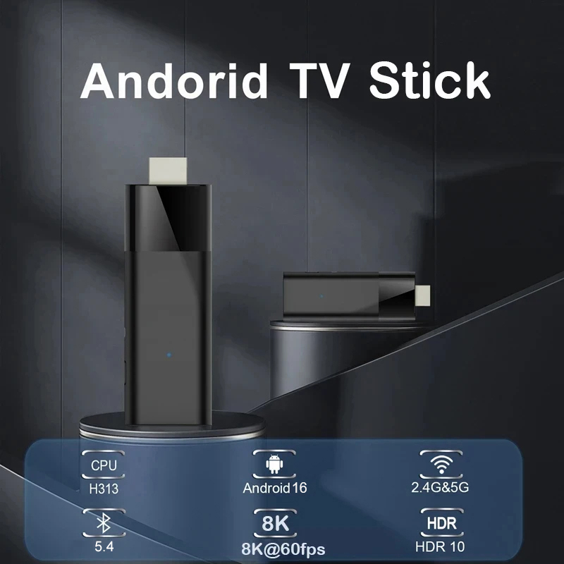 4K Android 16 TV Stick Smart T - 4K Media Player 评论和价格