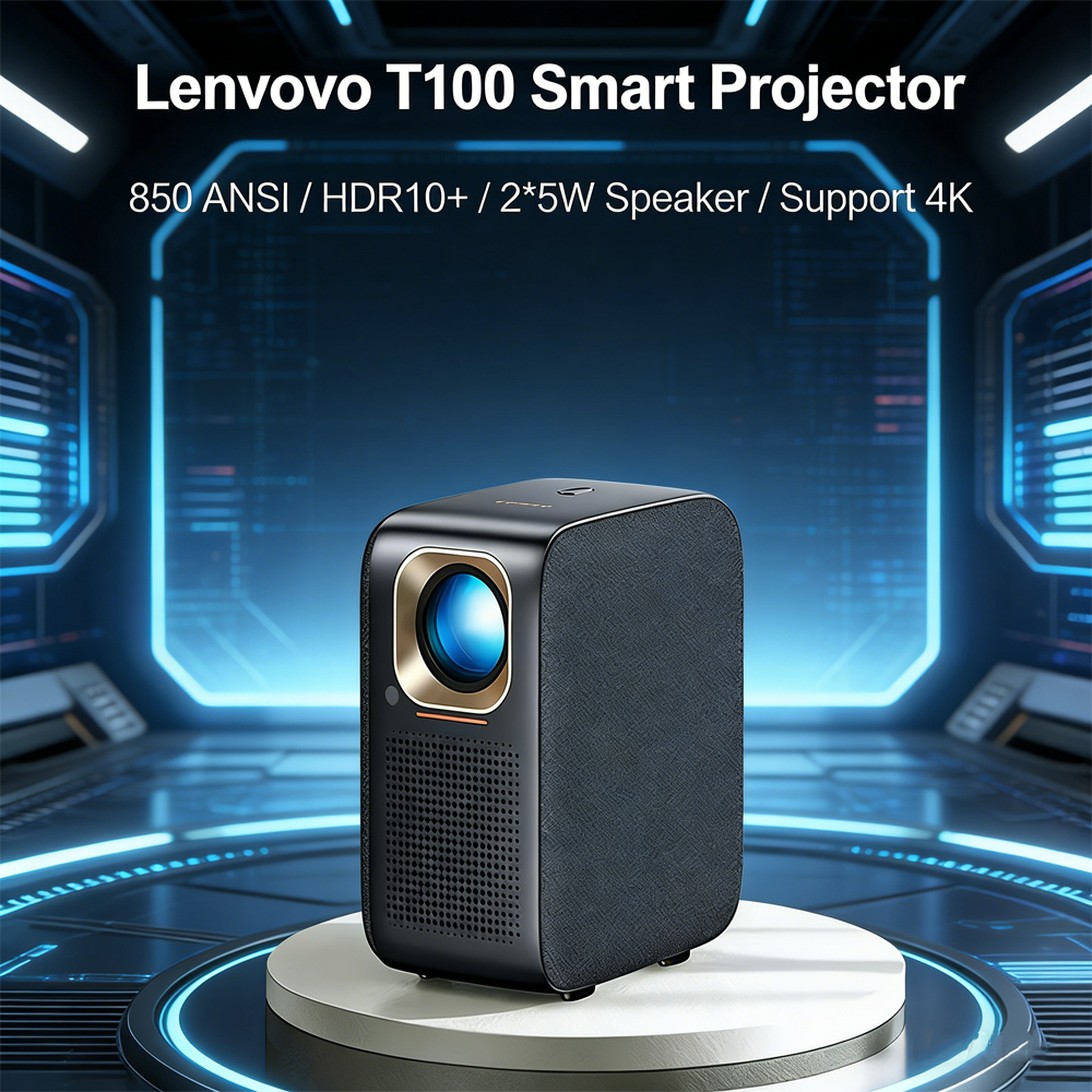 Lenovo T100 1080P Projector Fu - Home Cinema Complet 评论和价格