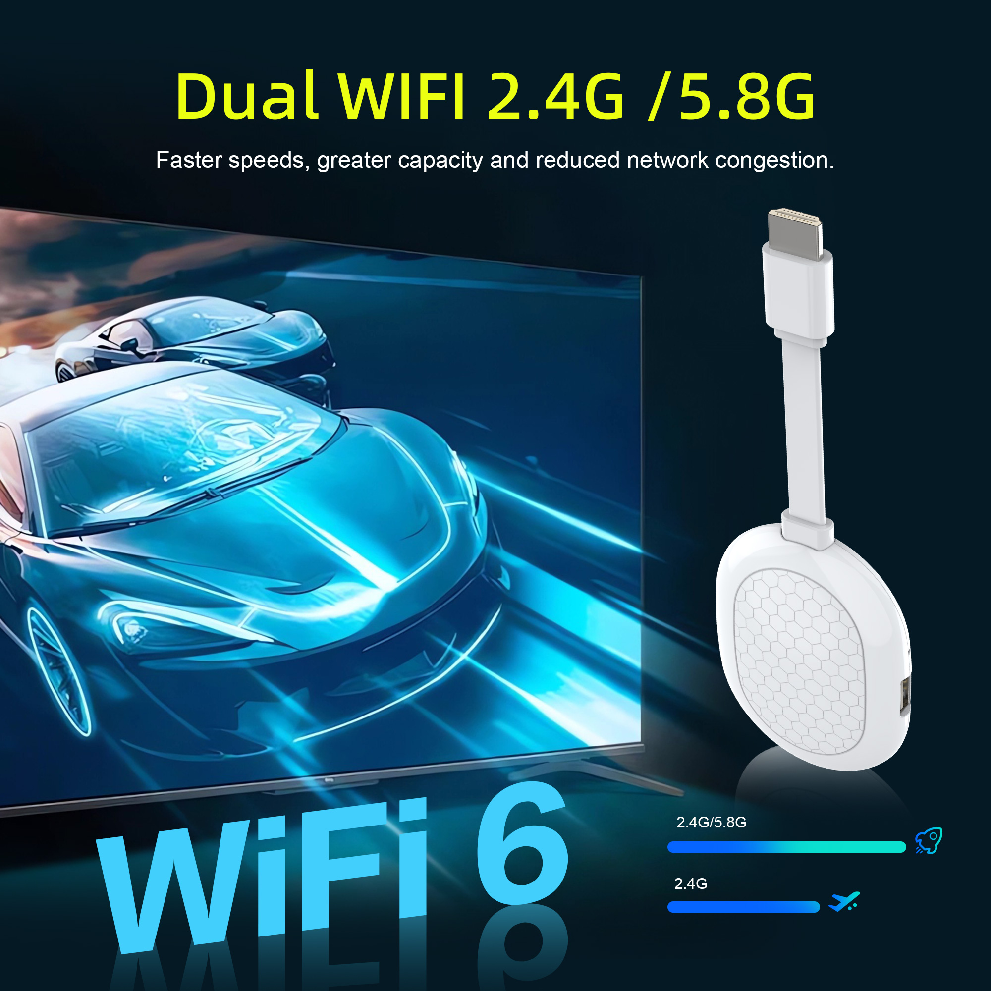 New Smart TV Stick Q2S Android - 4K Media Player 评论和价格