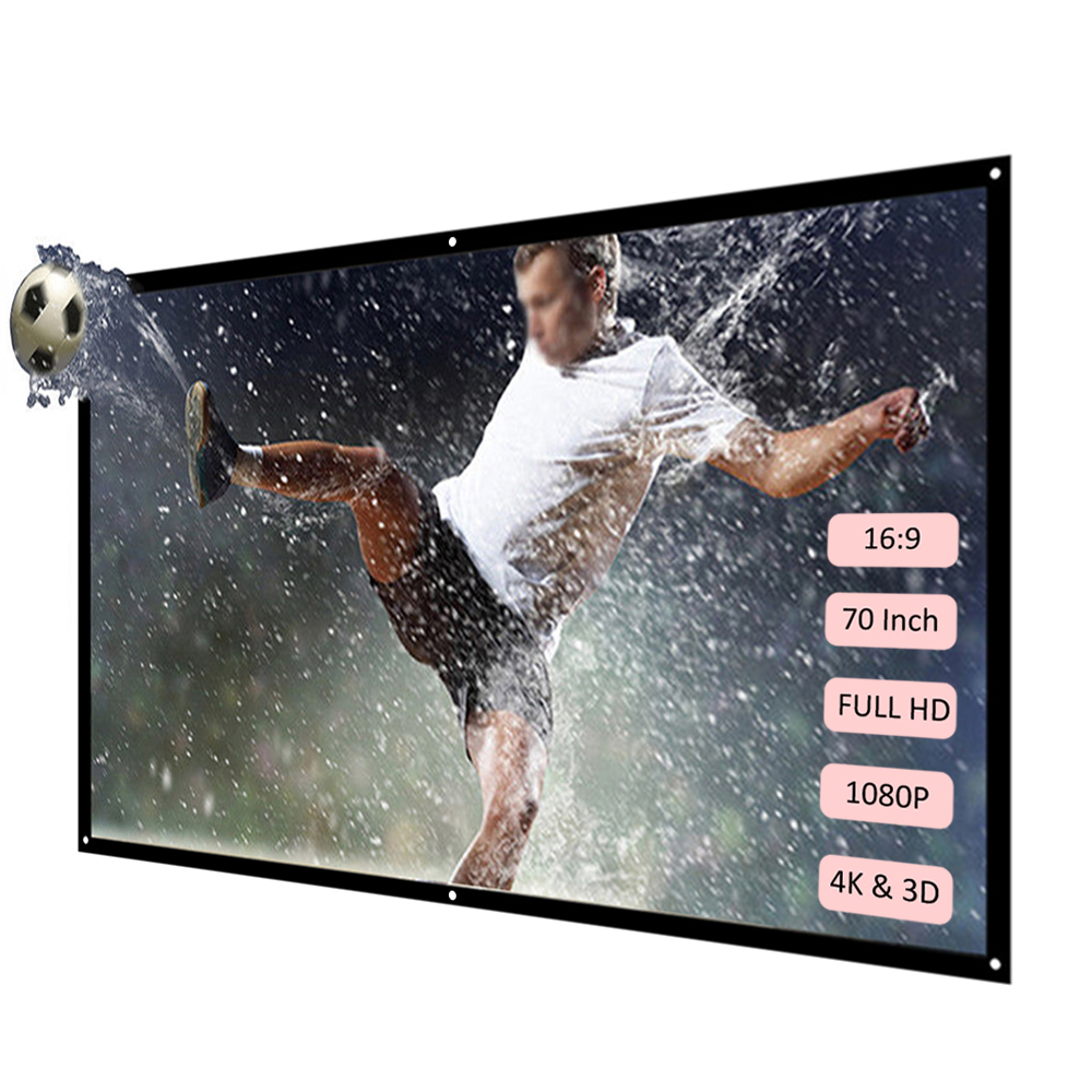 70'' 100'' 120'' Portable Proj - Home Cinema Portable 评论和价格