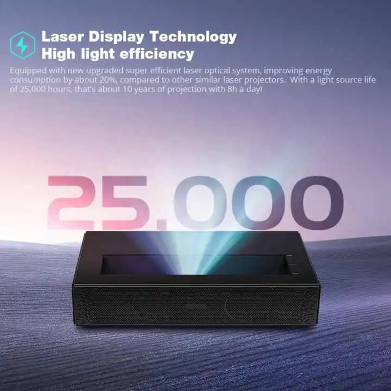 Salange Latest D068 Projector  - Home Cinema Ultra Short Throw Projector 评论和价格