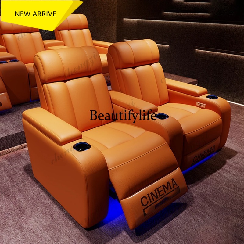 G153 Luxury Genuine Leather El - Home Cinema Furniture 评论和价格