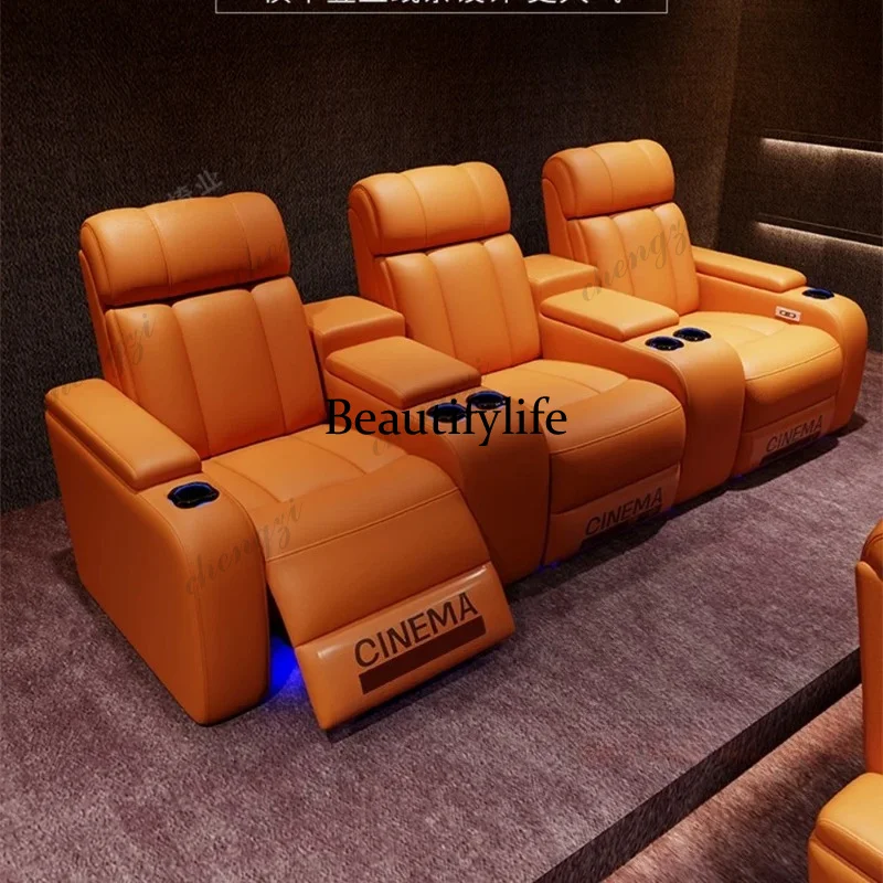 G153 Luxury Genuine Leather El - Home Cinema Furniture 评论和价格