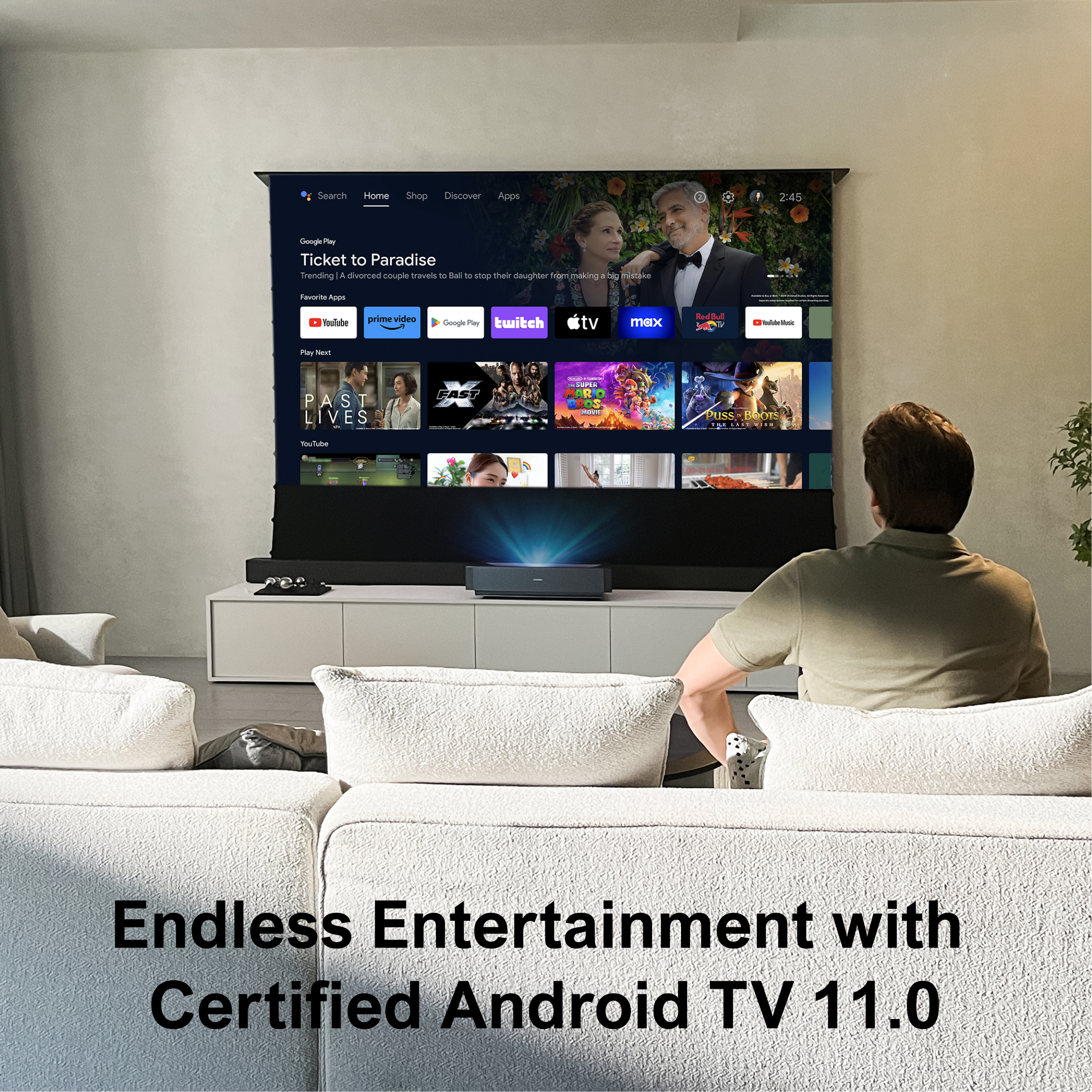 ULTIMEA Thor T60 Laser TV Ultr - Home Cinema Ultra Short Throw Projector 评论和价格