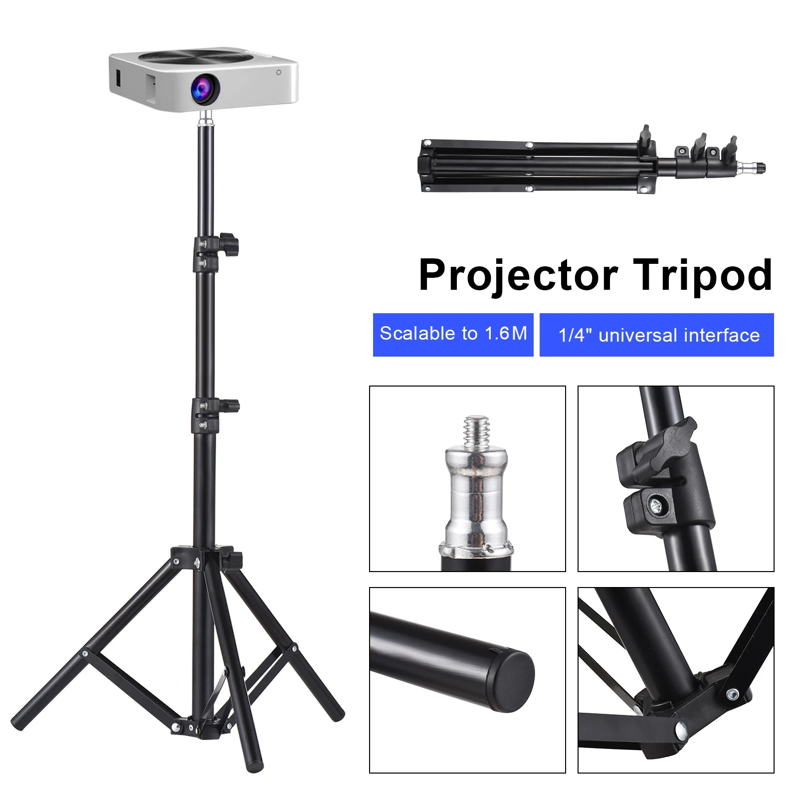 Universal Projector Tripod Sta - Home Cinema Portable 评论和价格