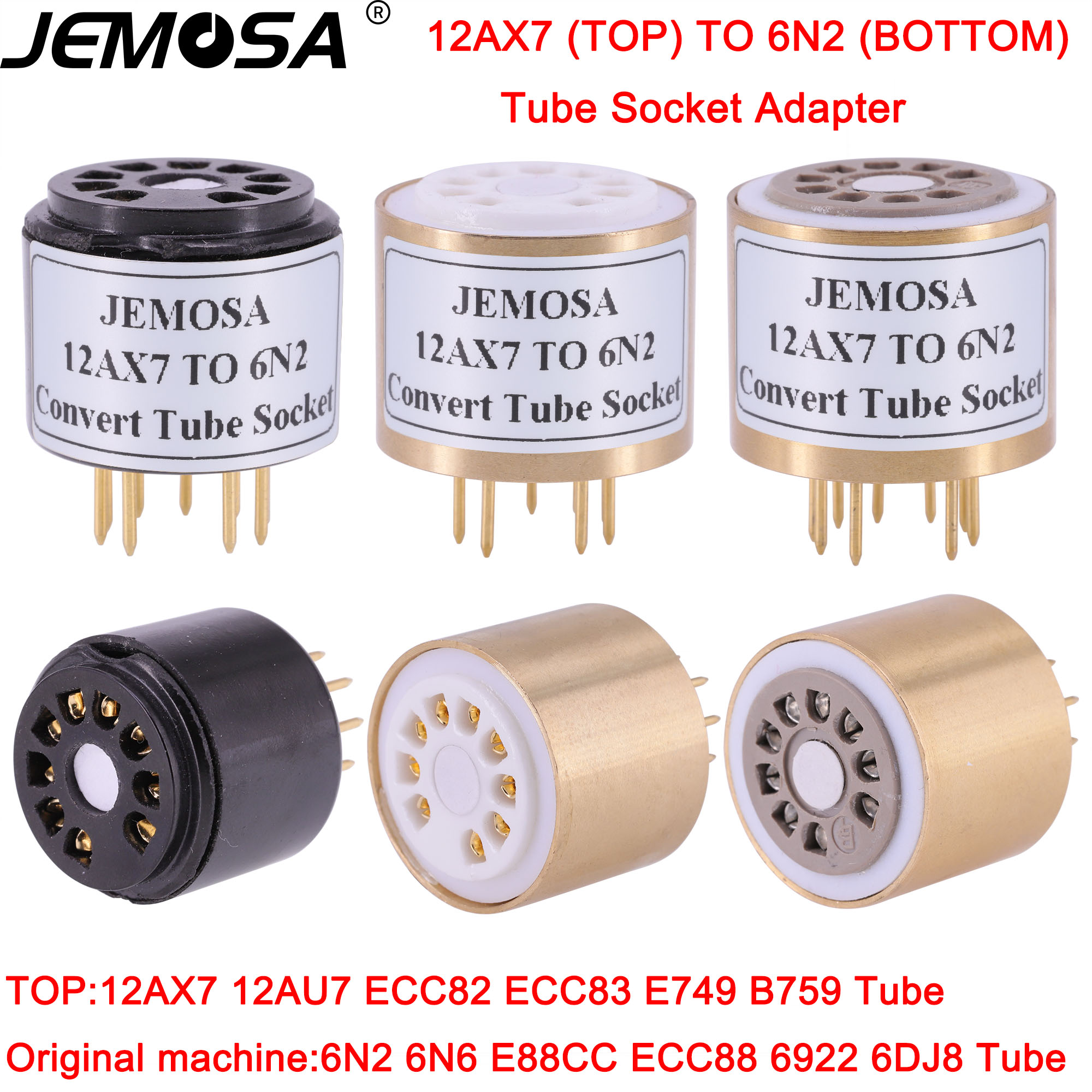1PC 12AX7 12AU7 ECC82 ECC83 TO - Home Cinema Hifi 评论和价格