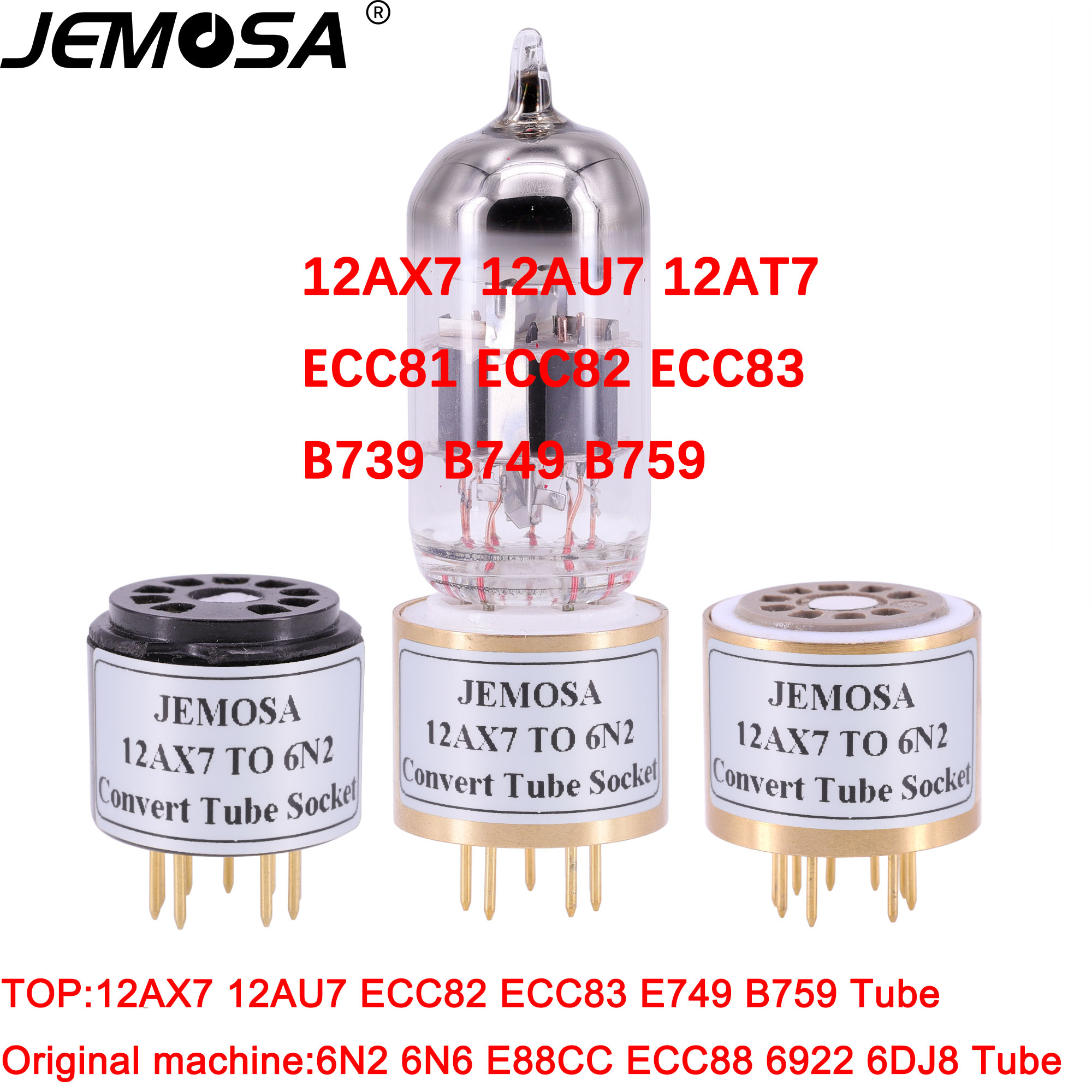 1PC 12AX7 12AU7 ECC82 ECC83 TO - Home Cinema Hifi 评论和价格