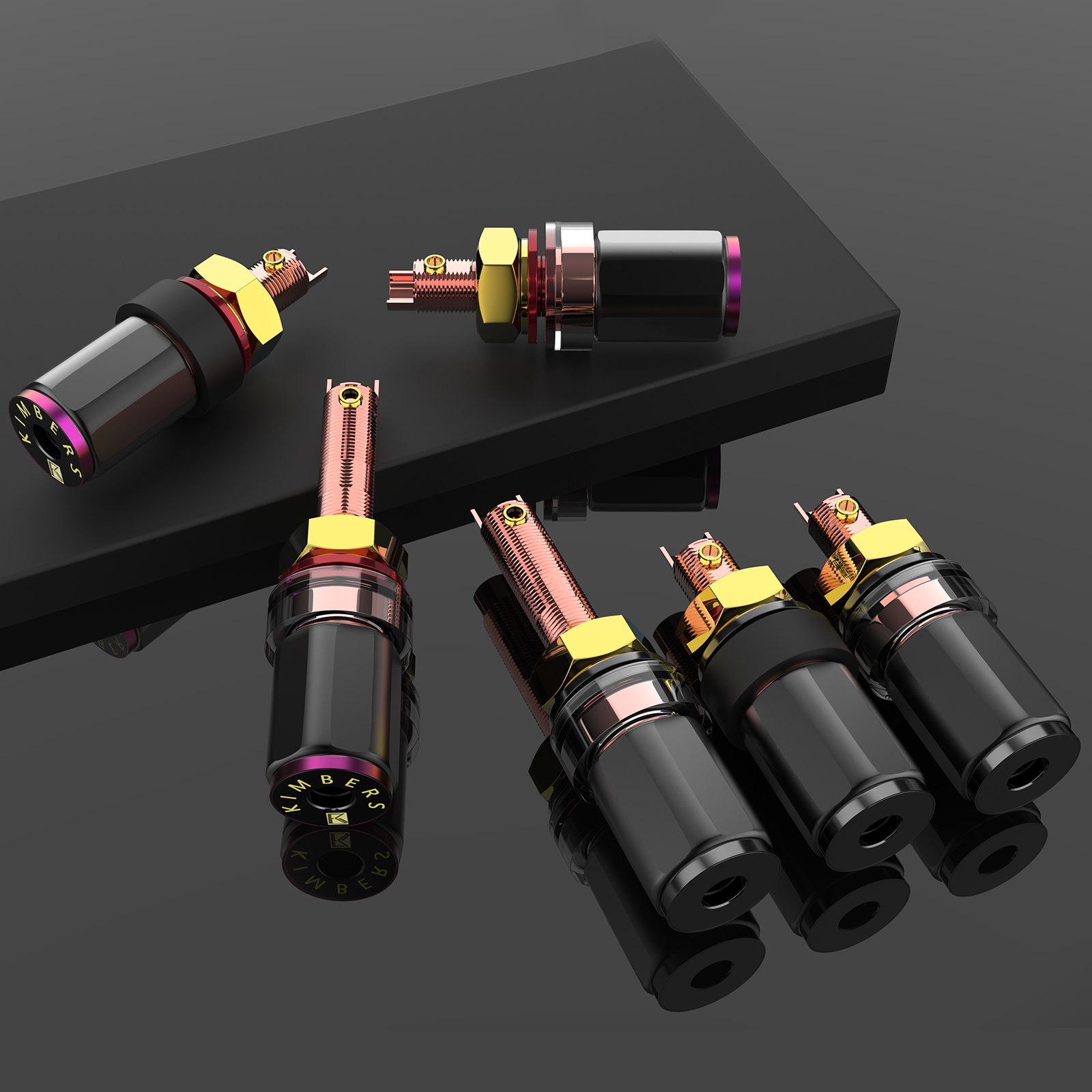 Speaker Socket 4pcs HIFI XSSH  - Home Cinema Hifi 评论和价格