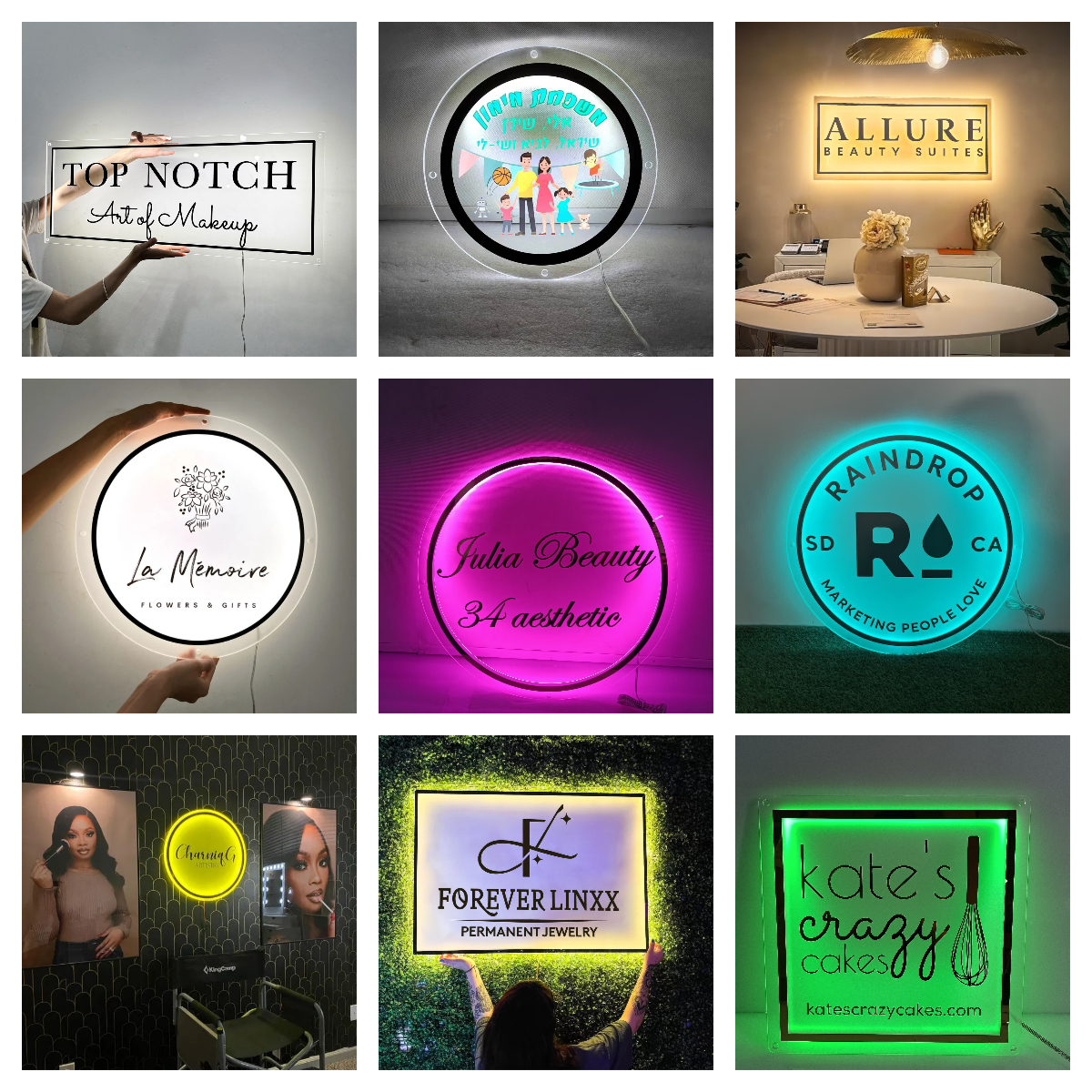 Custom Acrylic Signs Business  - Home Cinema Logo 评论和价格