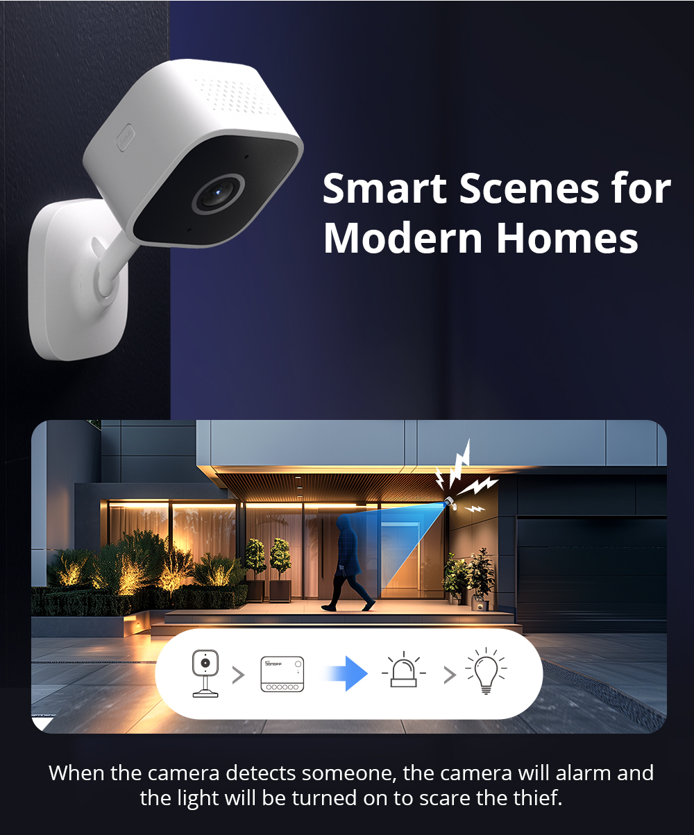 SONOFF CAM Slim Gen2 WiFi Smar - Home Cinema Hd 评论和价格