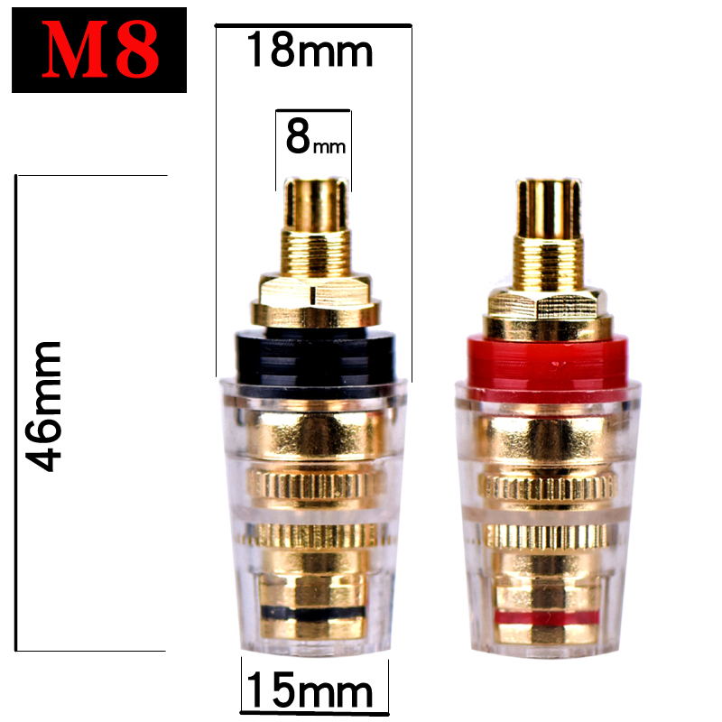 M8 DIY speaker terminal connec - Home Cinema Hifi 评论和价格