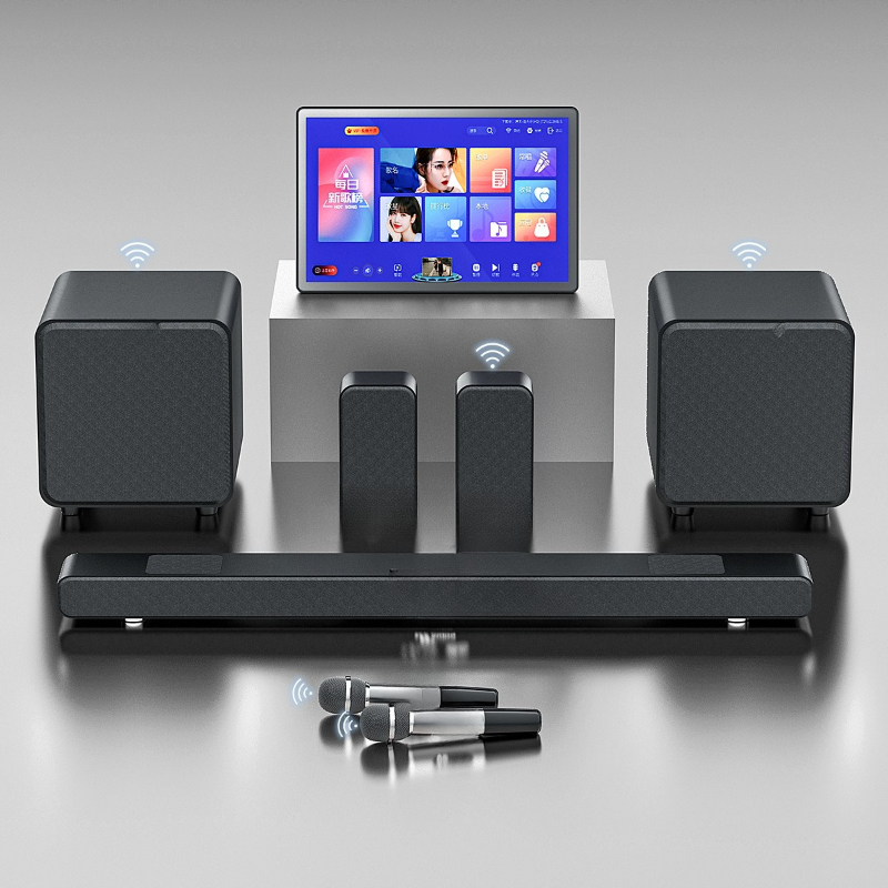 LCD TV, external stereo, proje - Home Cinema Karaoke Projector 评论和价格