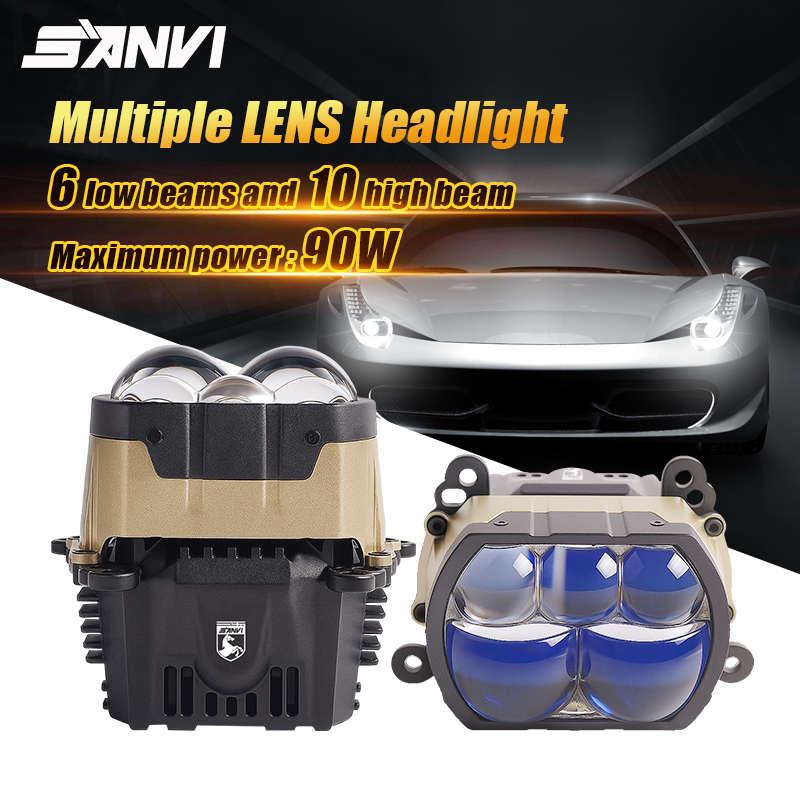SANVI 180W PX8 Square Bi LED M - Projector Lamp Replacement 评论和价格