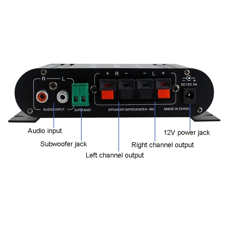 Audio Amplifier ST-839 25W*2+4 - Home Cinema Portable 评论和价格