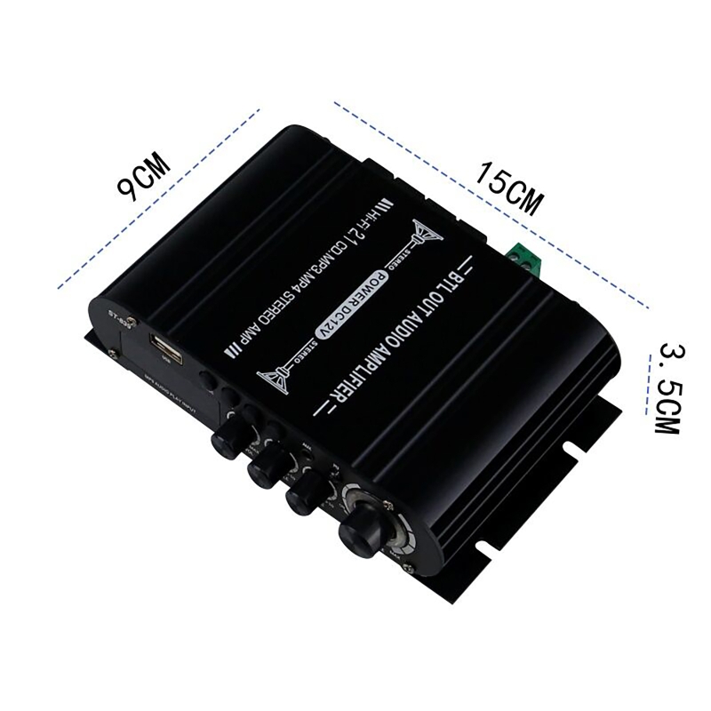 Audio Amplifier ST-839 25W*2+4 - Home Cinema Portable 评论和价格