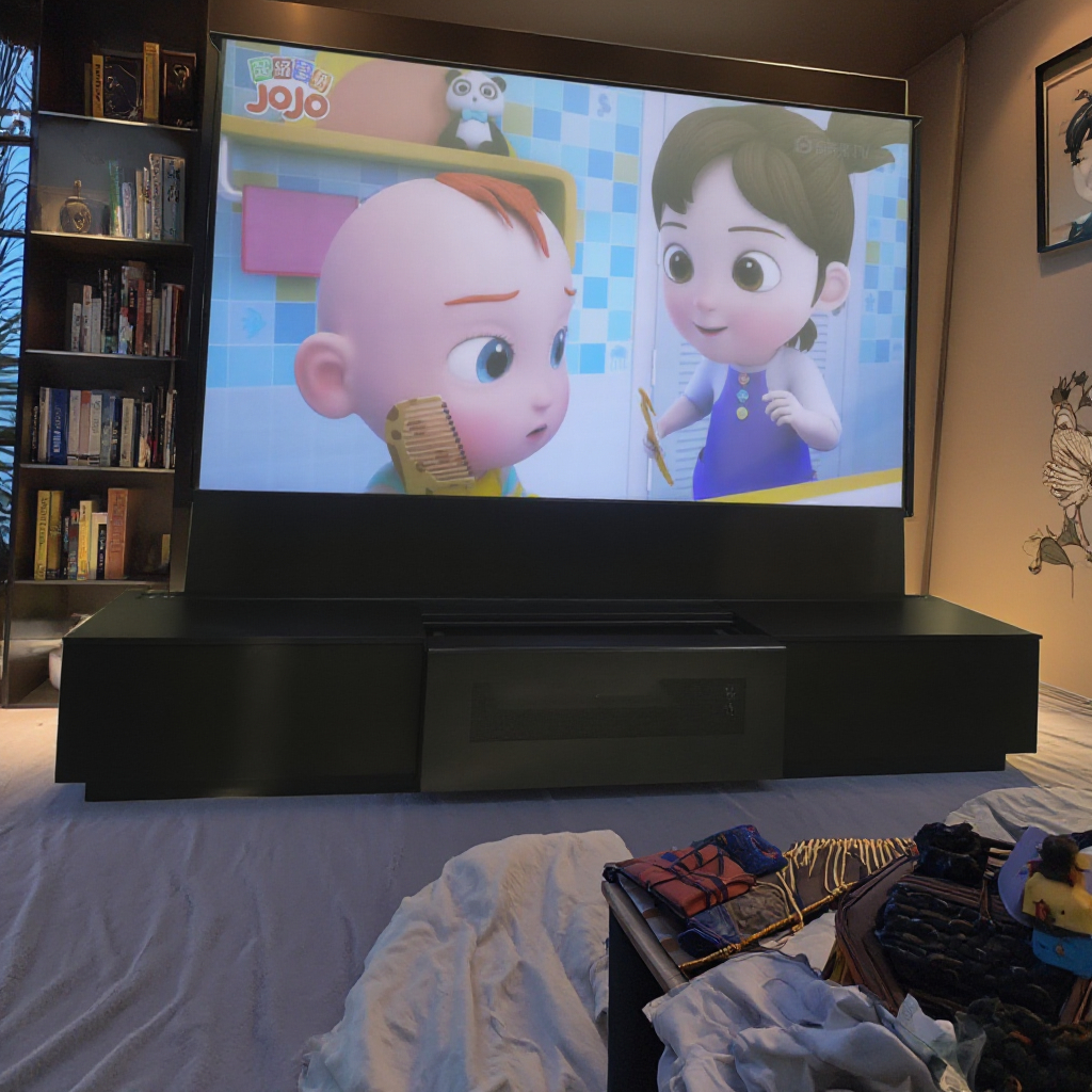 New Beauty Trends 120 Inch 4K  - Home Cinema Tv Screen 评论和价格