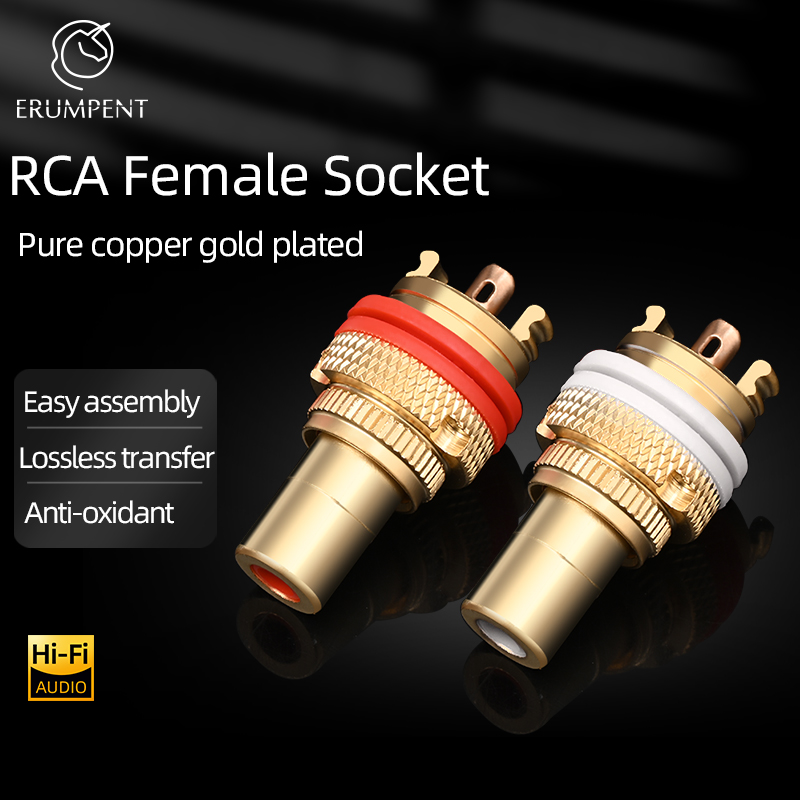 High Quality HiFi RCA Female S - Home Cinema Hifi 评论和价格