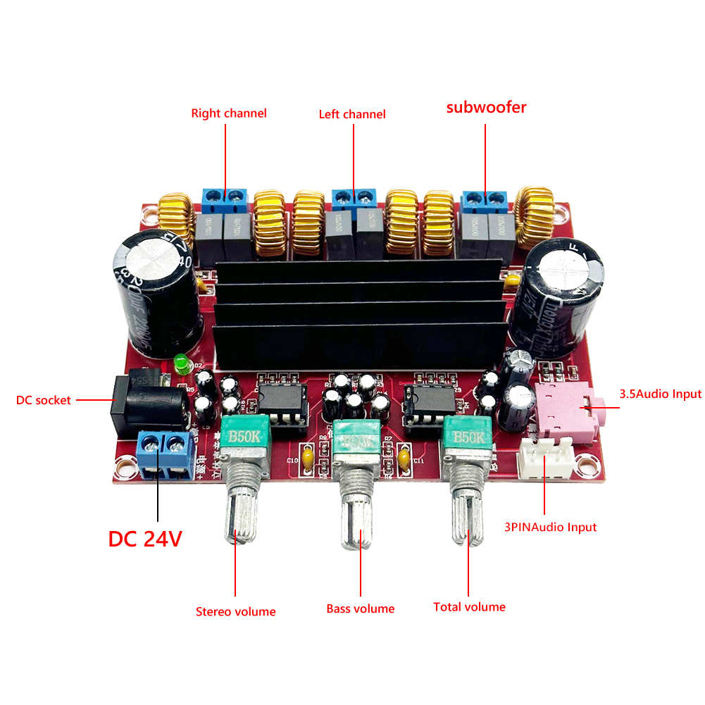 XH-M139 Audio Amplifier Board  - Home Cinema Hifi 评论和价格