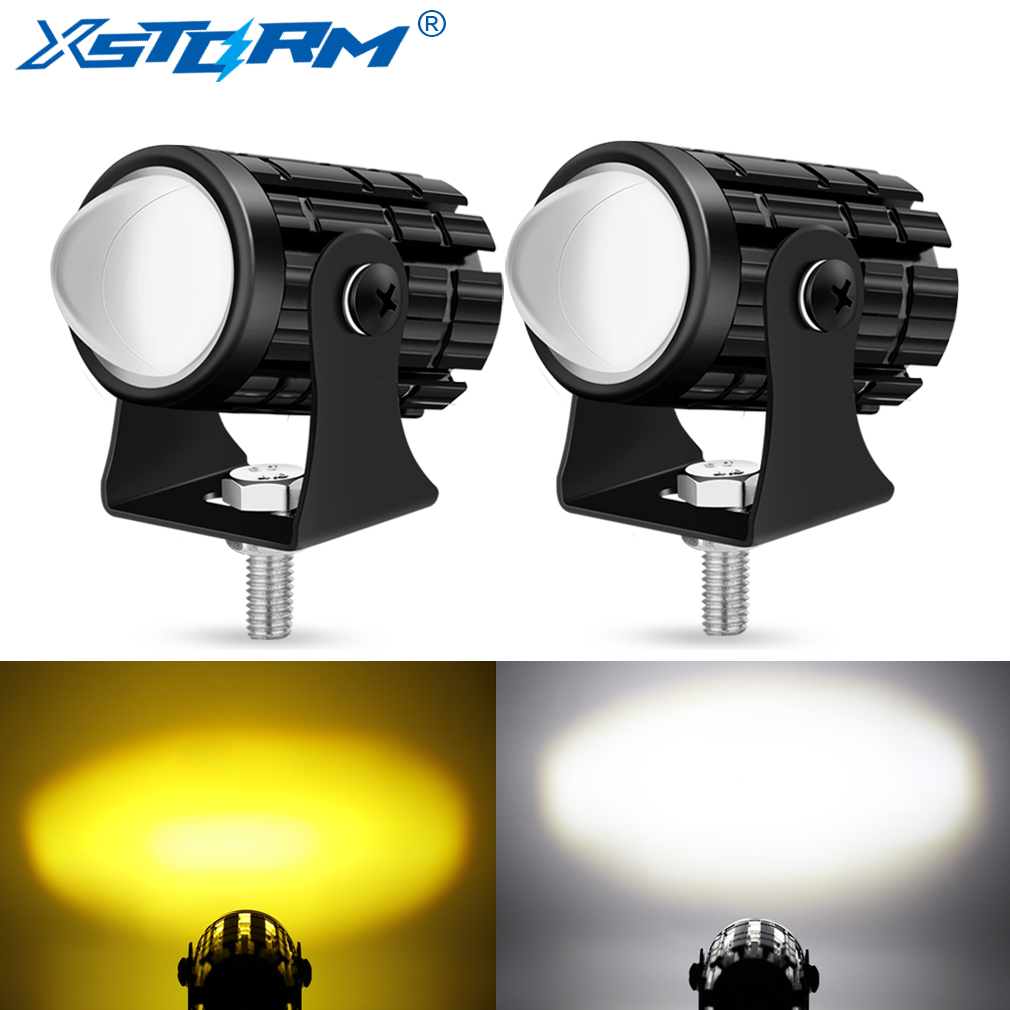 Universal Motorcycle LED Headl - Projector Lamp Replacement 评论和价格